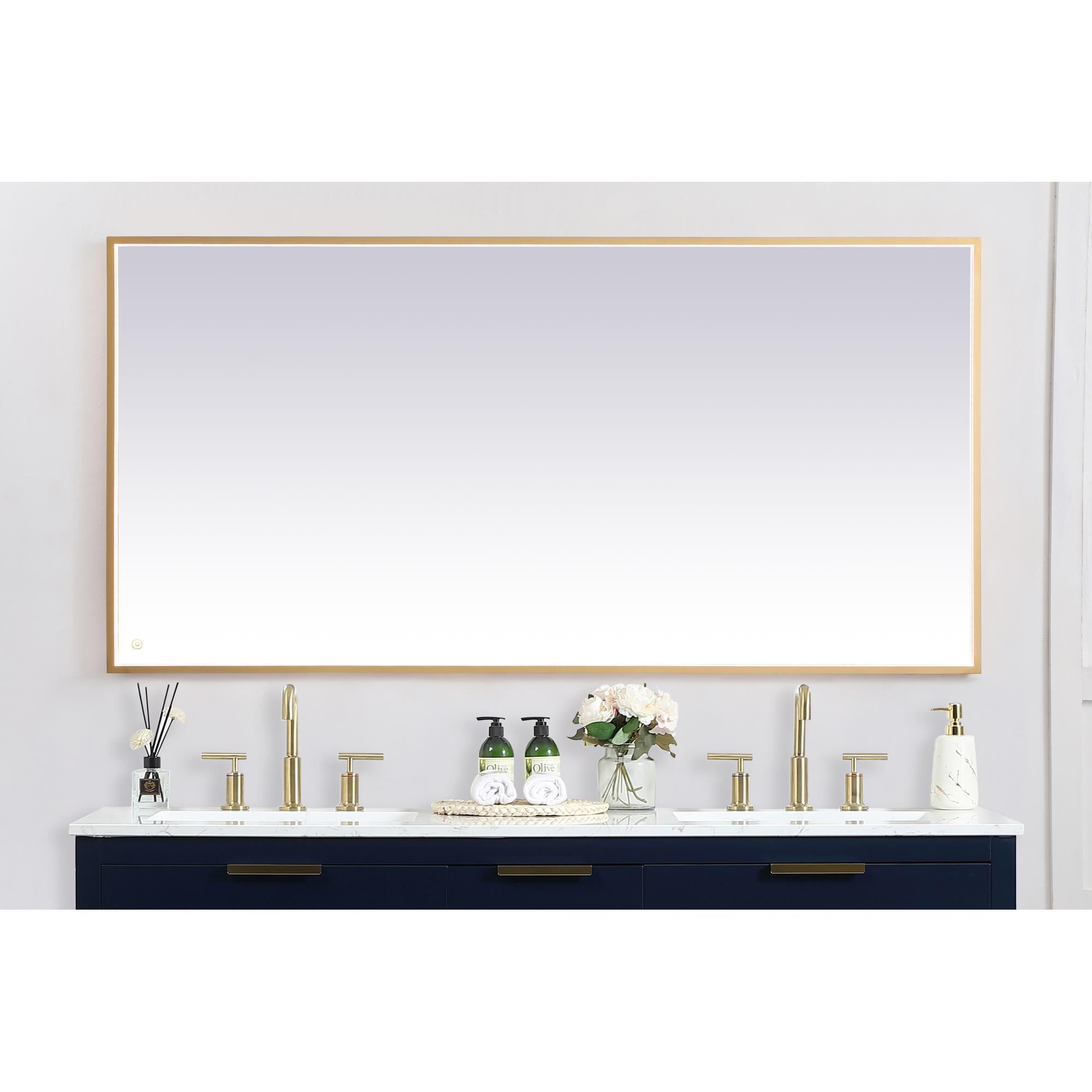 Shown in Brass finish