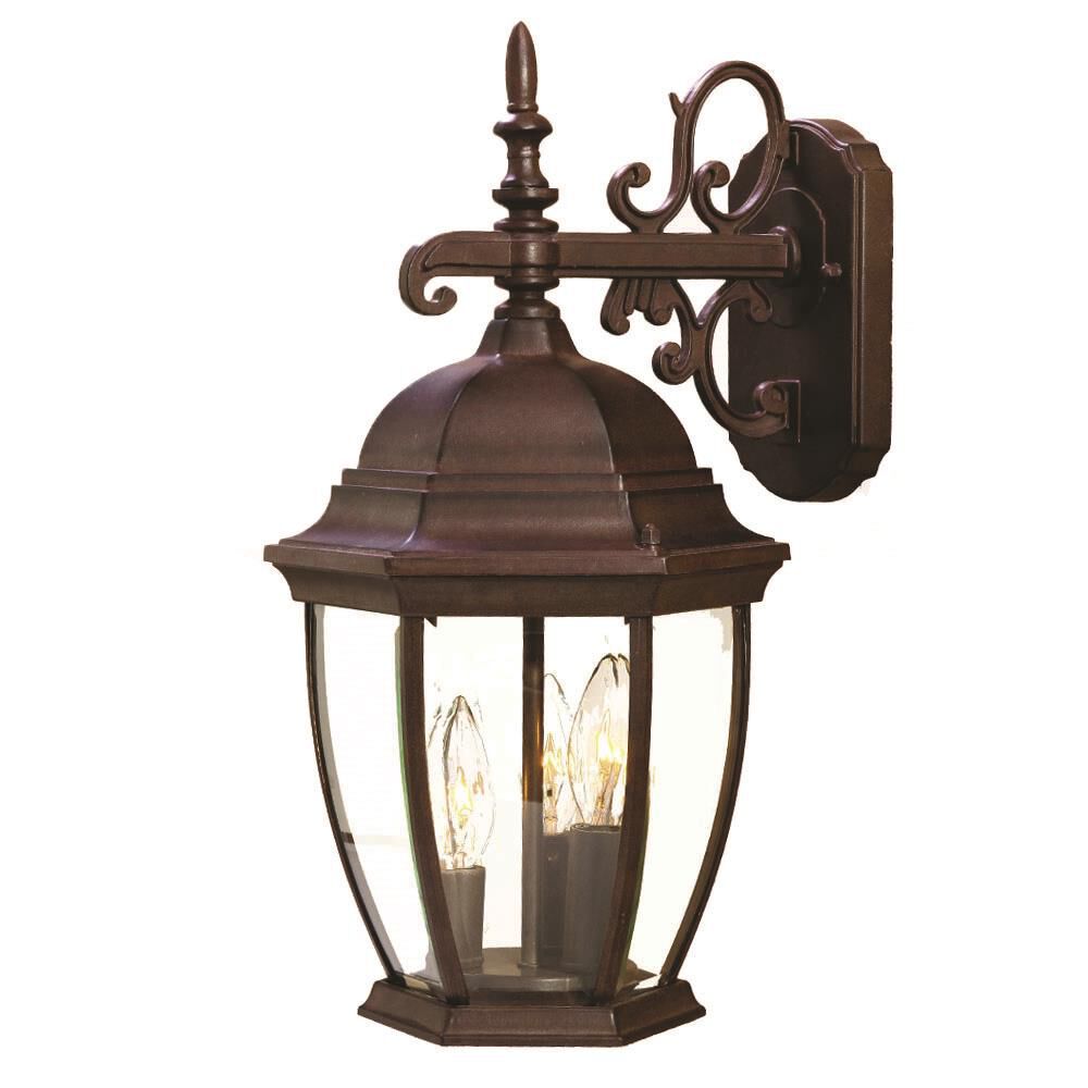 Wexford 17 Inch Tall 3 Light Outdoor Wall Light by Acclaim Lighting