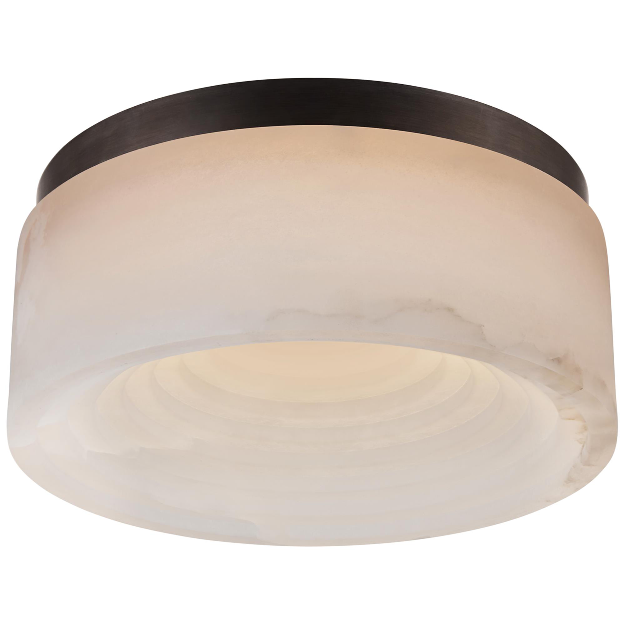 Shown in Bronze finish and Alabaster shade