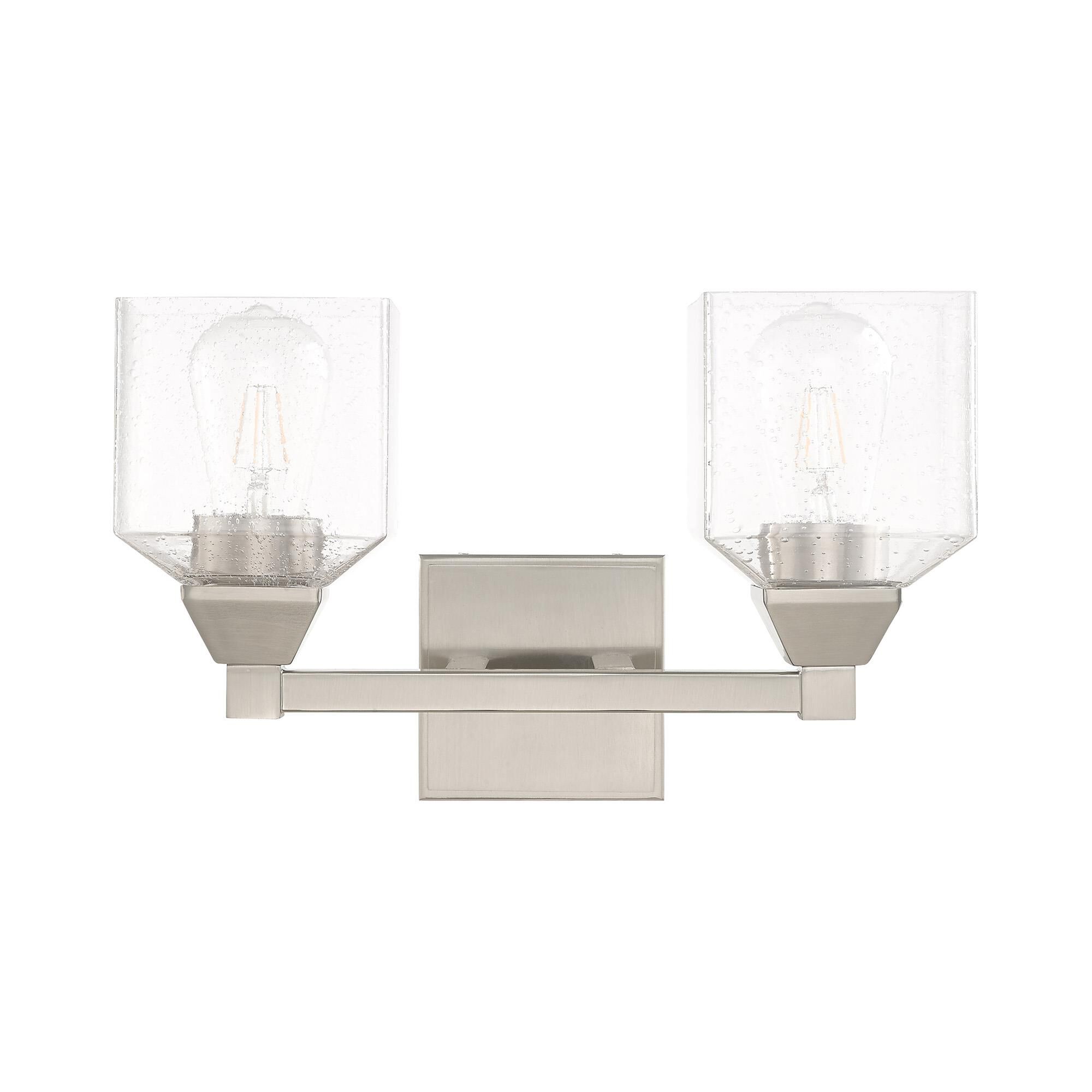 Aragon 15 Inch 2 Light Bath Vanity Light by Livex Lighting