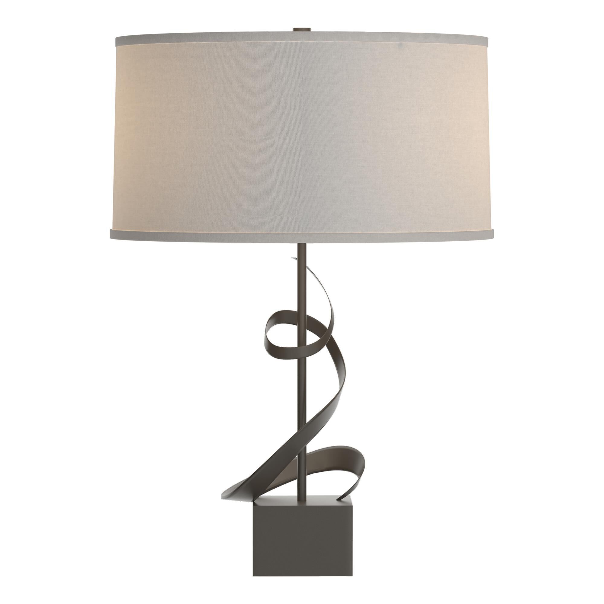 Shown in Dark Smoke finish and Flax shade