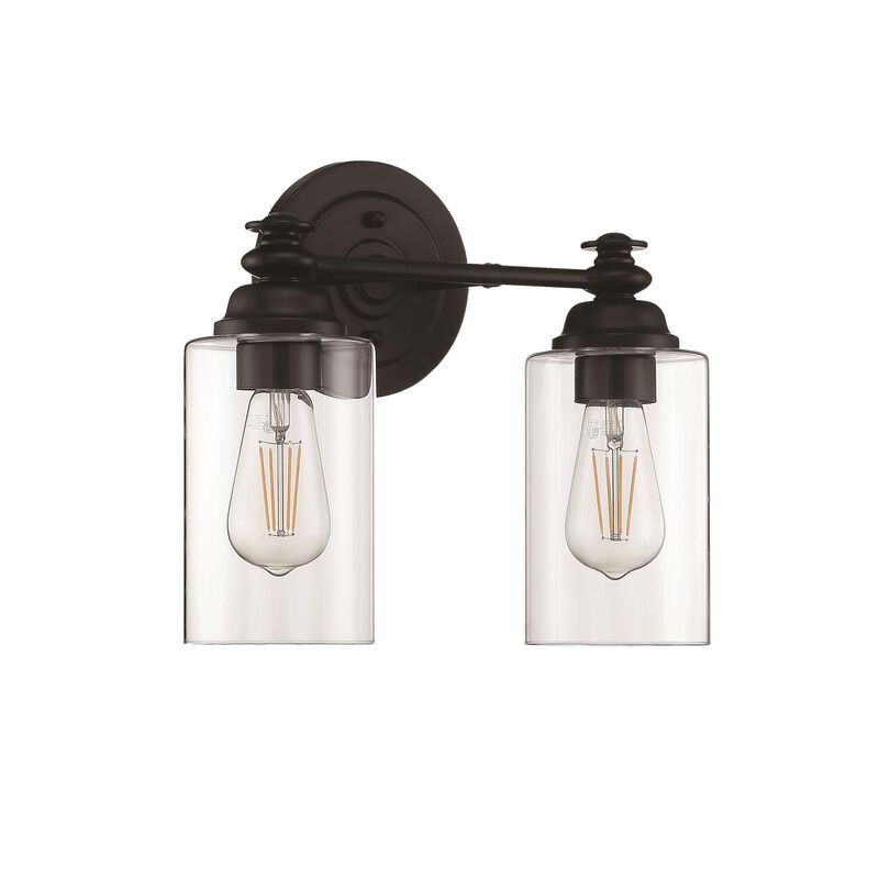 Dardyn 13 Inch 2 Light Bath Vanity Light by Craftmade