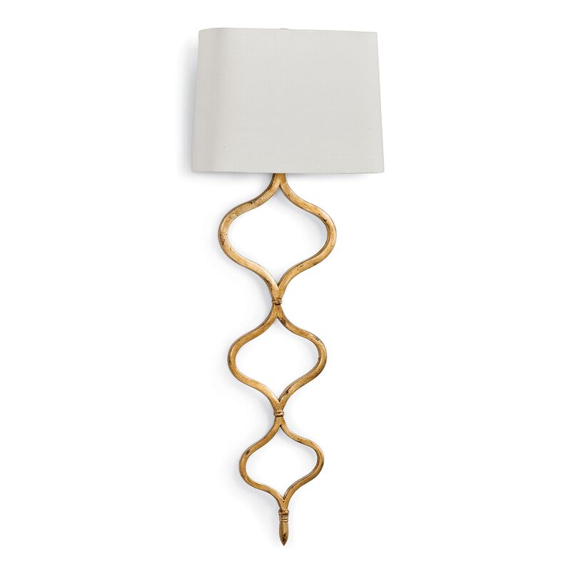 Sinuous Large Wall Sconce by Regina Andrew