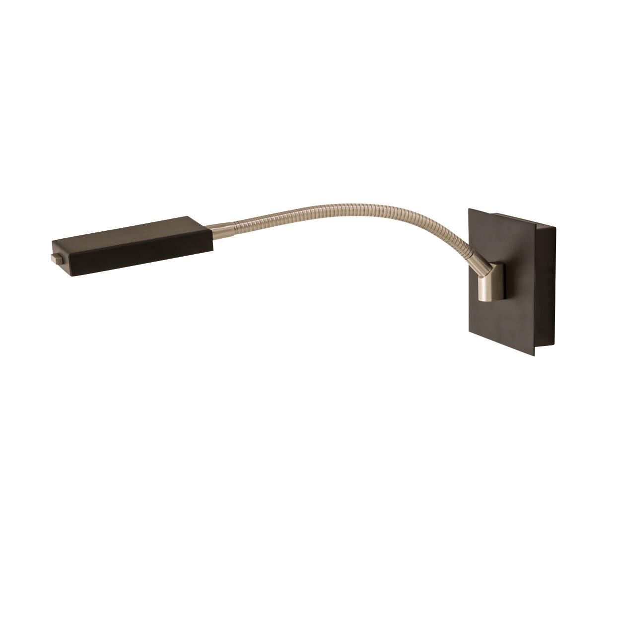 Shown in Black With Satin Nickel finish and Metal shade