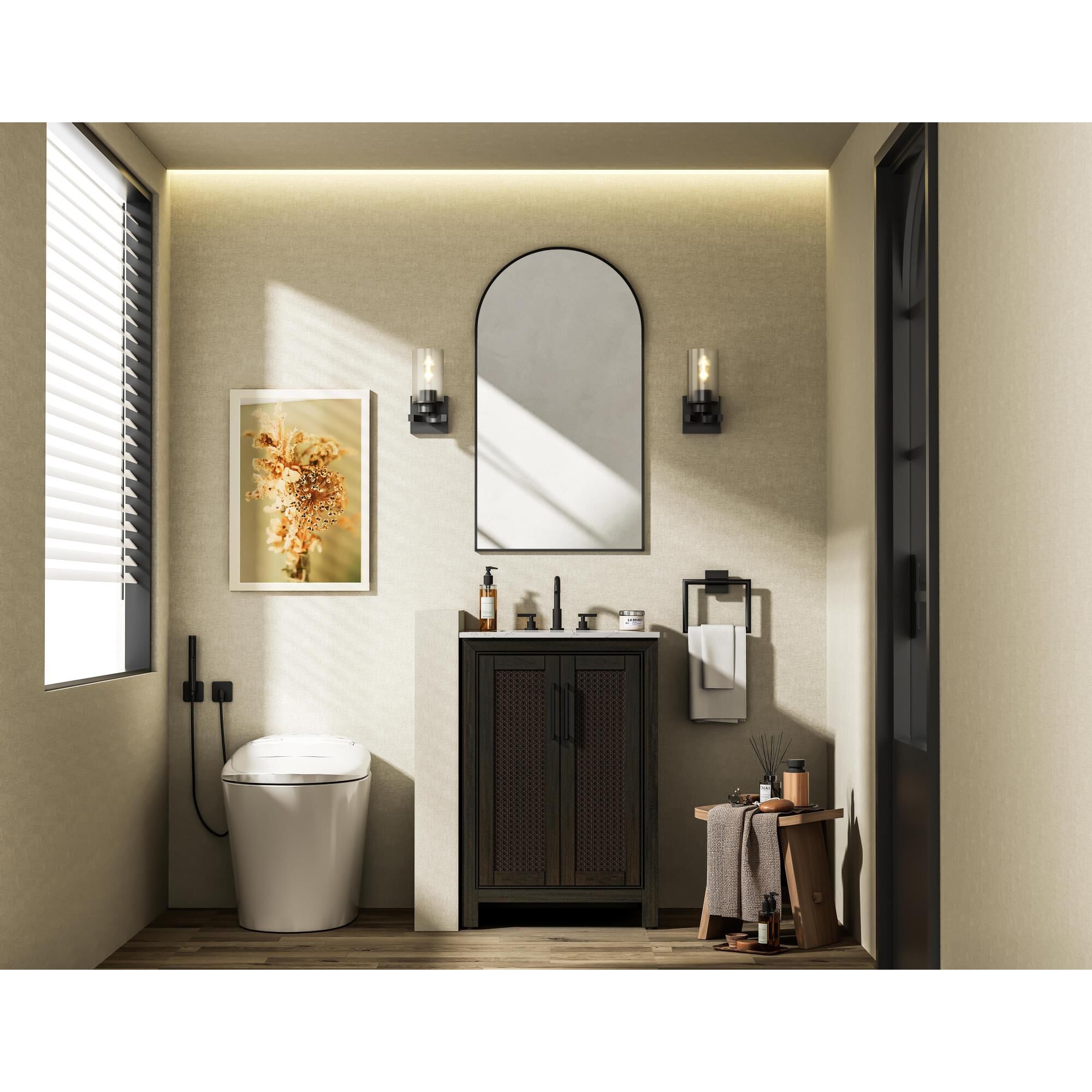 Alina 24 Inch Bath Vanity by Elegant Dcor