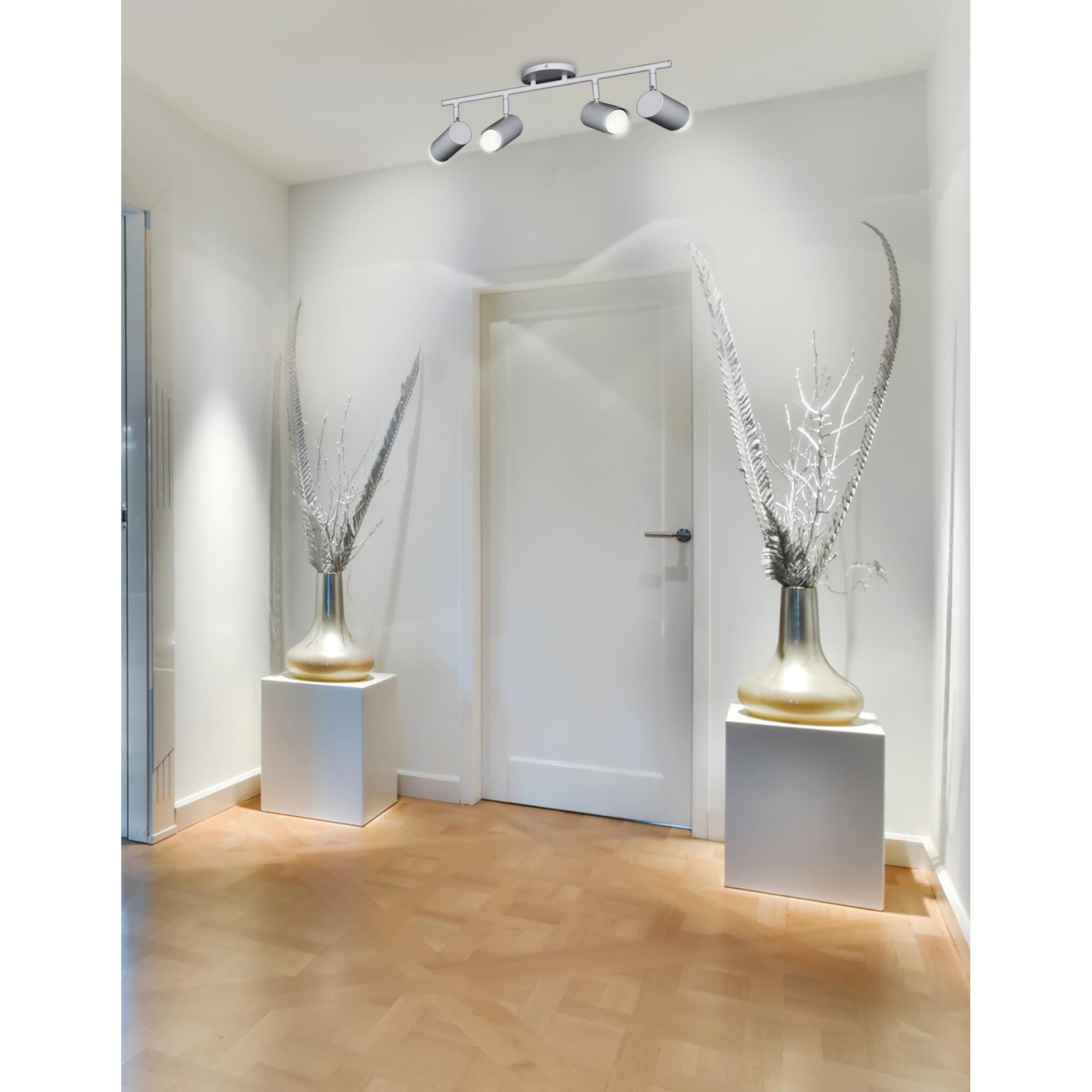 Shown in Satin Chrome finish