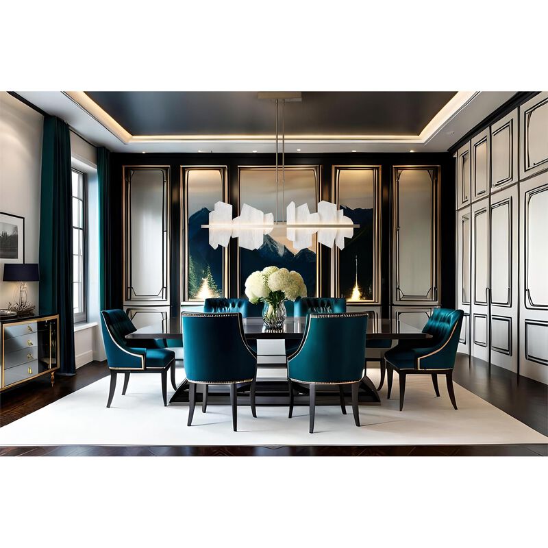 Volterra Medium Linear Chandelier by Hubbardton Forge