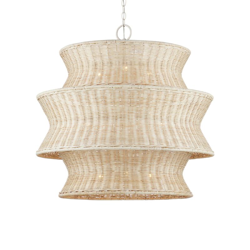 Phebe 32 Inch Chandelier by Currey & Company