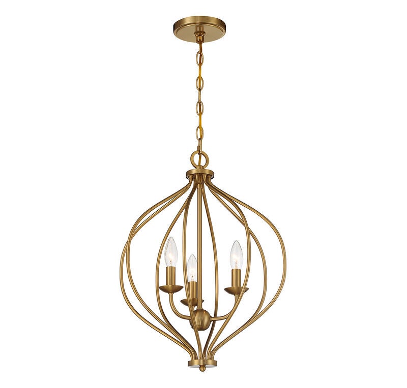 Orchid Small Lantern Pendant by Savoy House