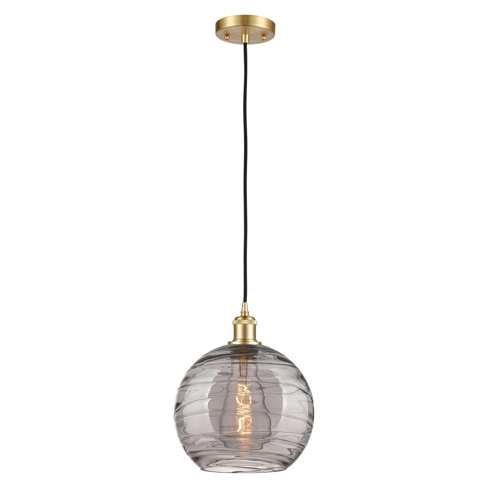 Bruno Marashlian Athens Deco Swirl 10 Inch Mini Pendant by Innovations Lighting