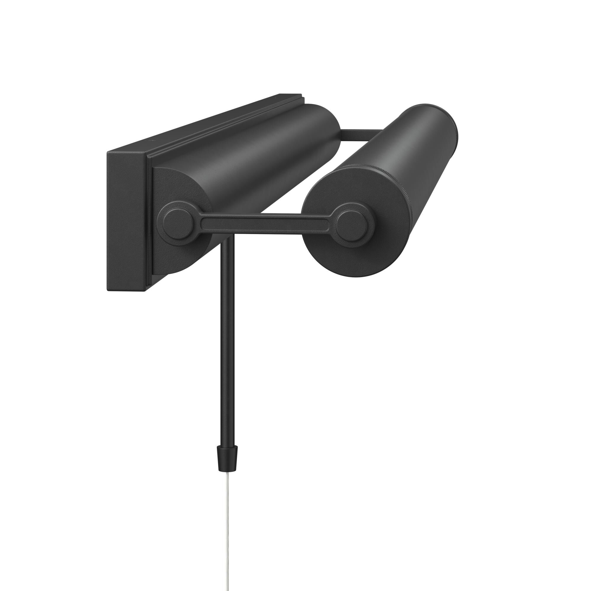 Shown in Black finish and Metal shade