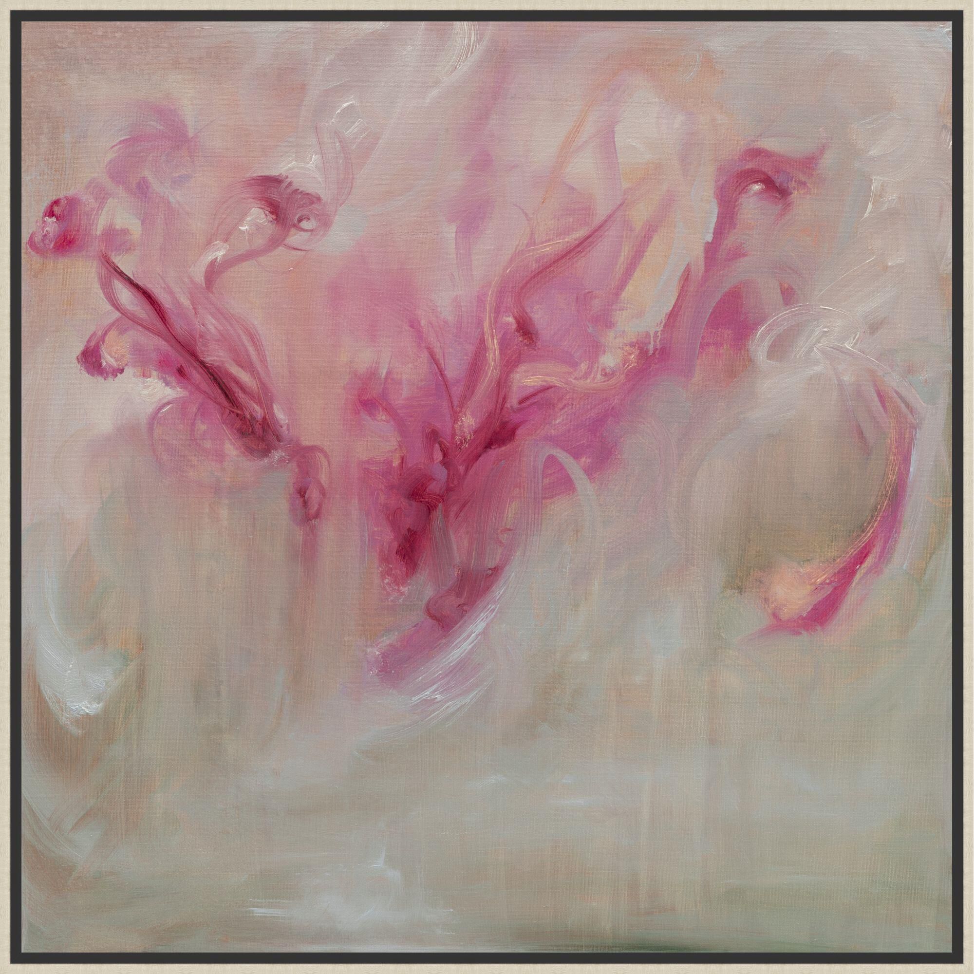 Jennifer Baker Orchid In The Rain Print by LEVEL57