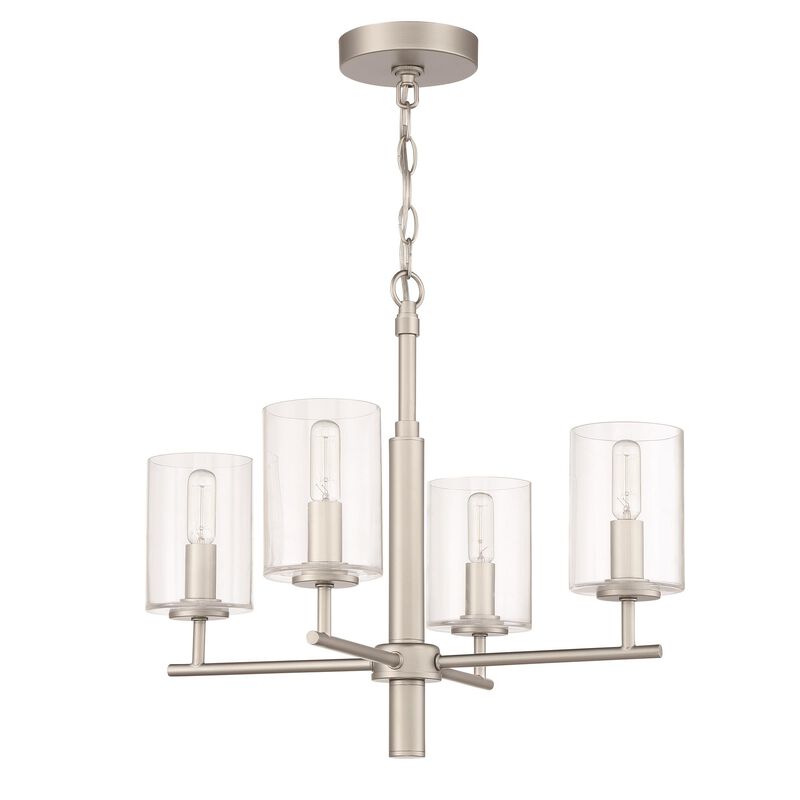 Hailie 20 Inch 4 Light Mini Chandelier by Craftmade