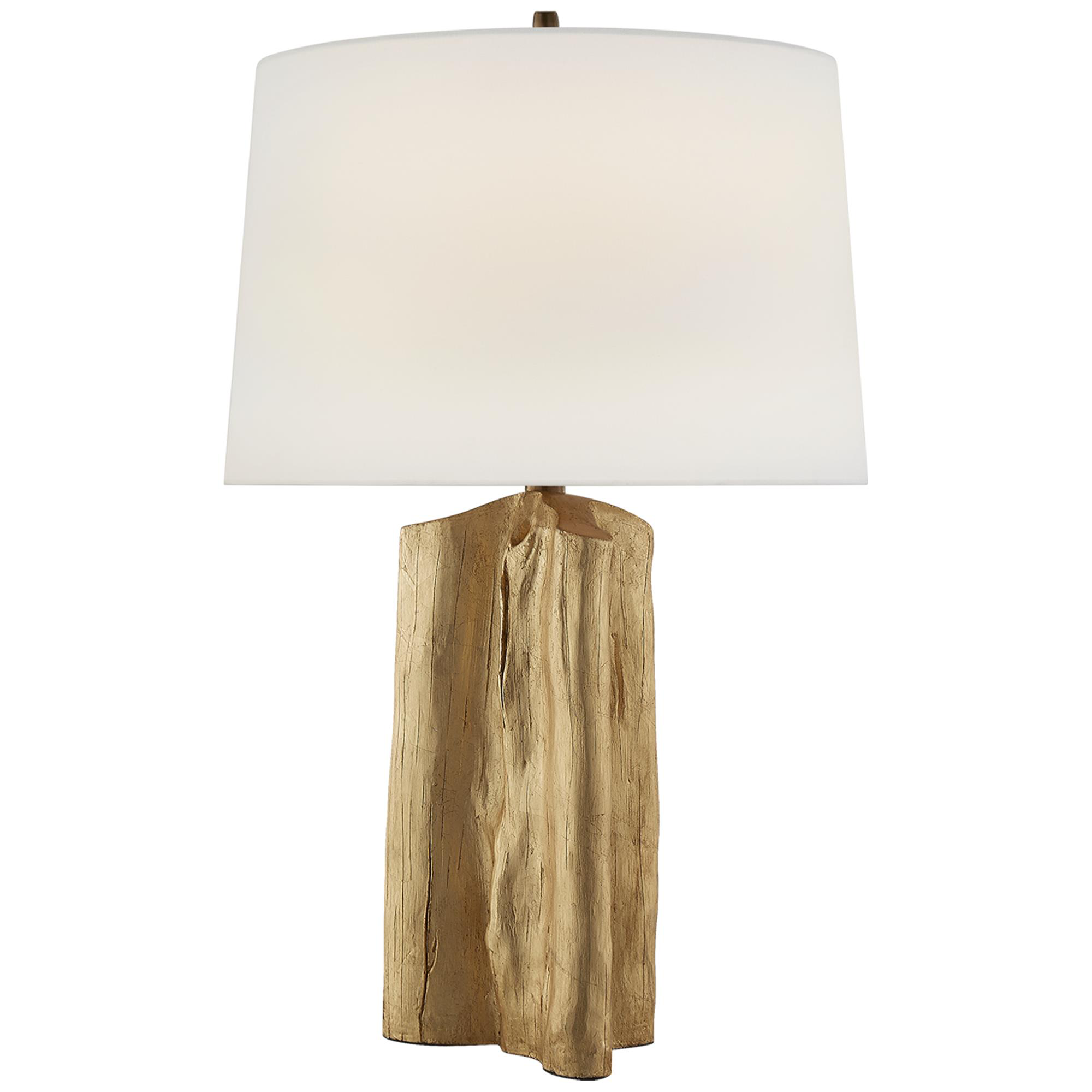 Shown in Gild finish and Linen shade