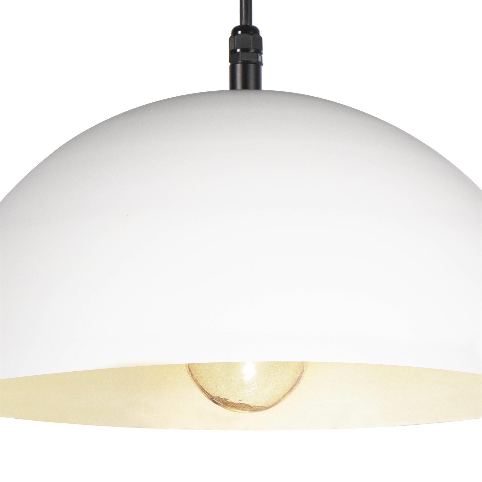 Shown in White finish