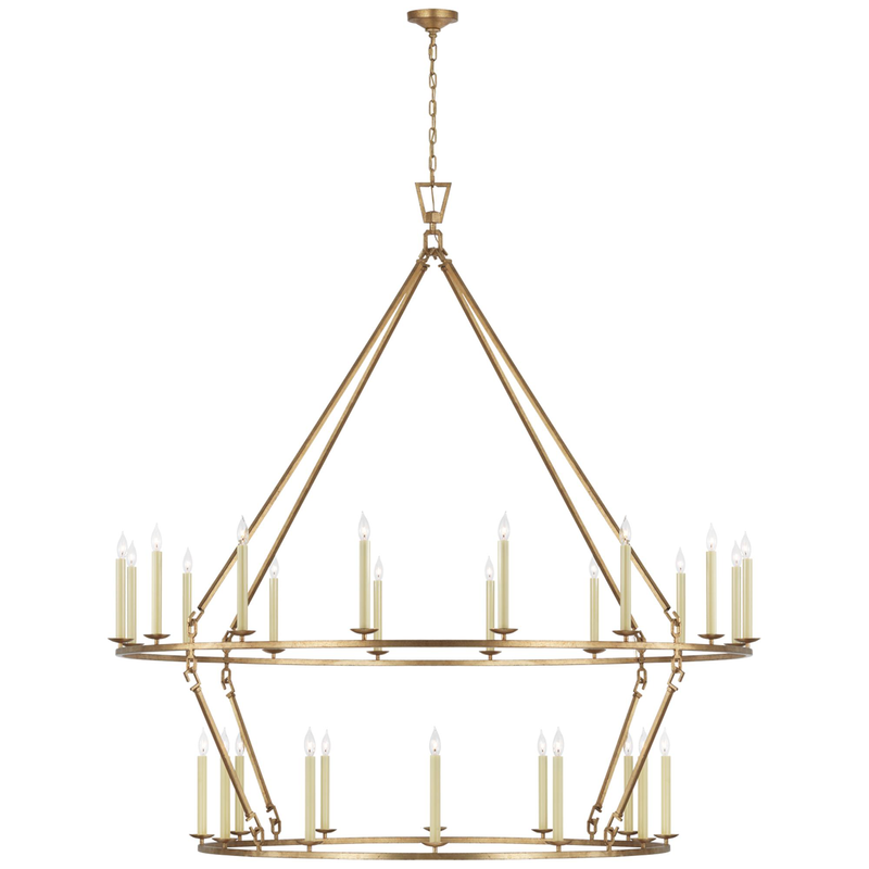 Chapman and Myers Darlana 73 Inch 28 Light LED Chandelier by Visual Comfort Signature Collection