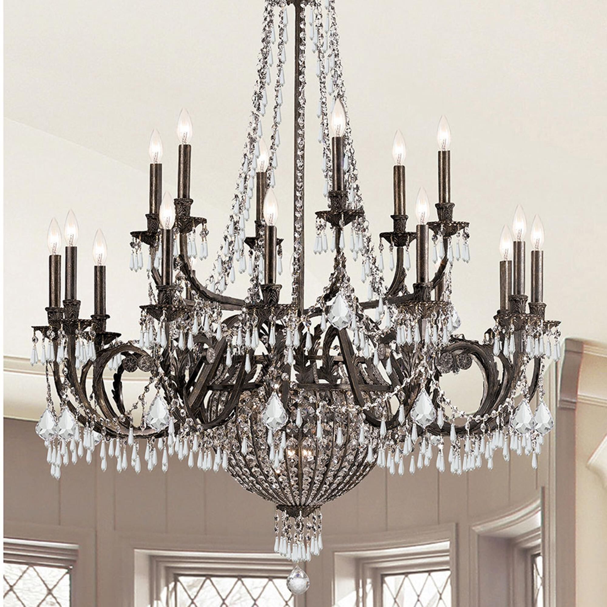 Vanderbilt 44 Inch 23 Light Chandelier by Crystorama