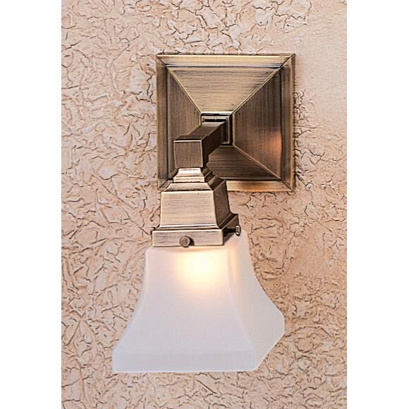 Arroyo Craftsman Ruskin 9 Inch Wall Sconce