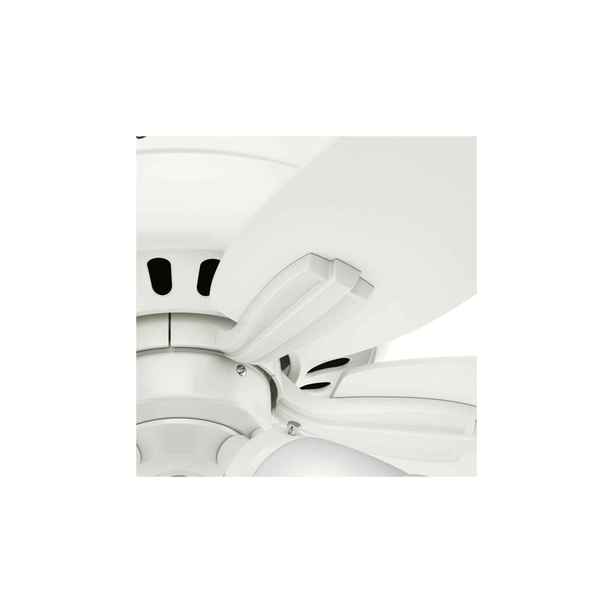 Shown in White finish and Frosted glass