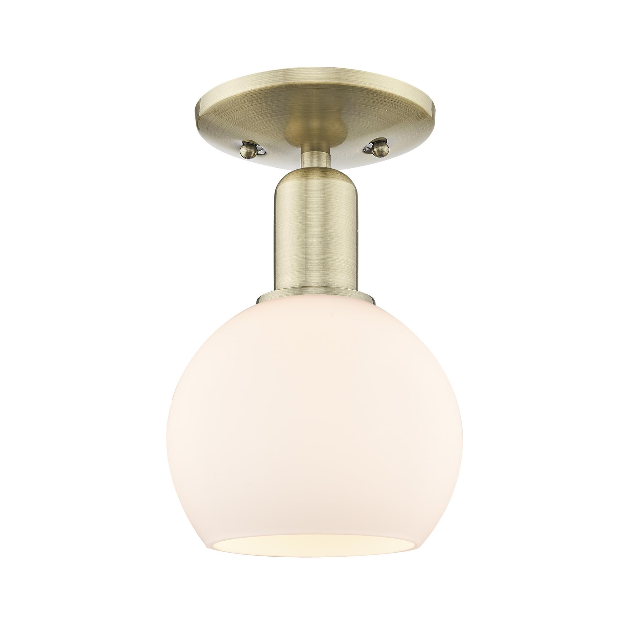 Bruno Marashlian Athens 6 Inch Semi Flush Mount by Innovations Lighting