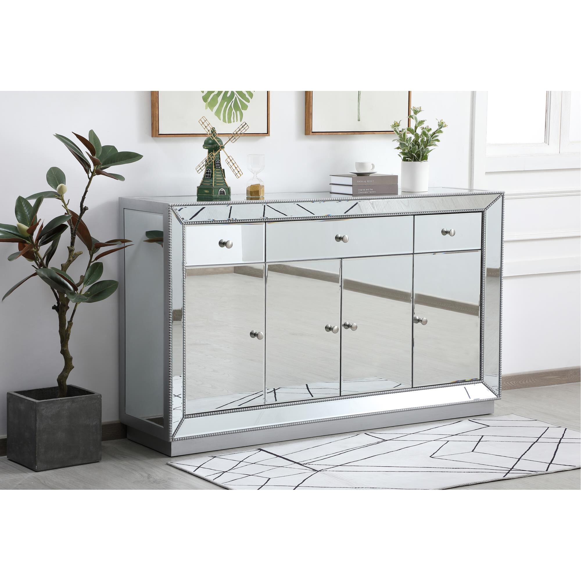 Shown in Antique Silver finish