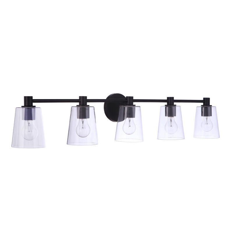 Emilio 42 Inch 5 Light Bath Vanity Light by Craftmade