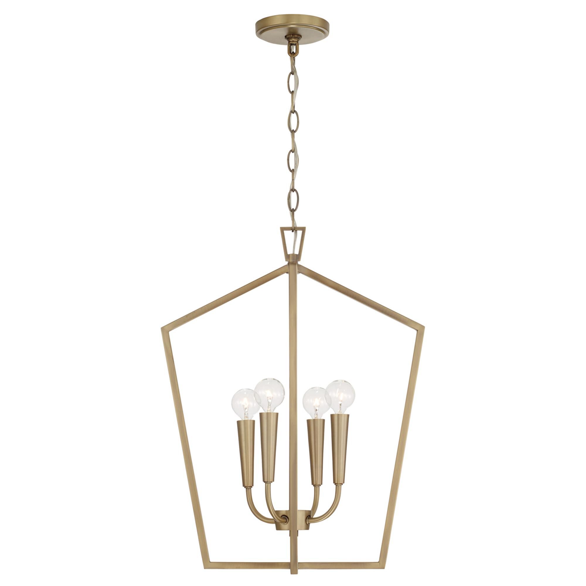 Shown in Aged Brass finish