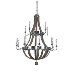 Sharlow 40 Inch 15 Light Chandelier by Kalco Lighting