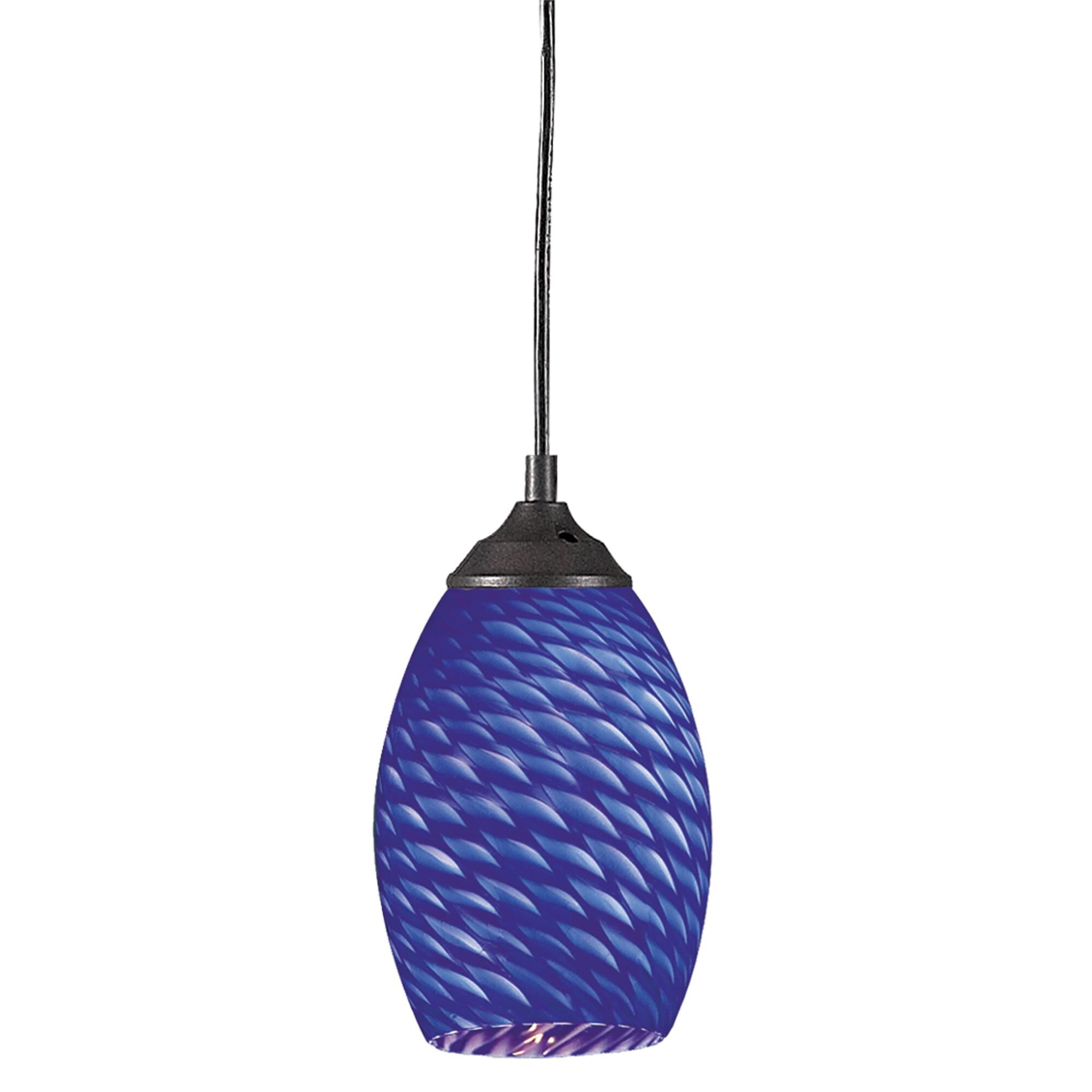 Shown in Sand Black finish and Glass shade