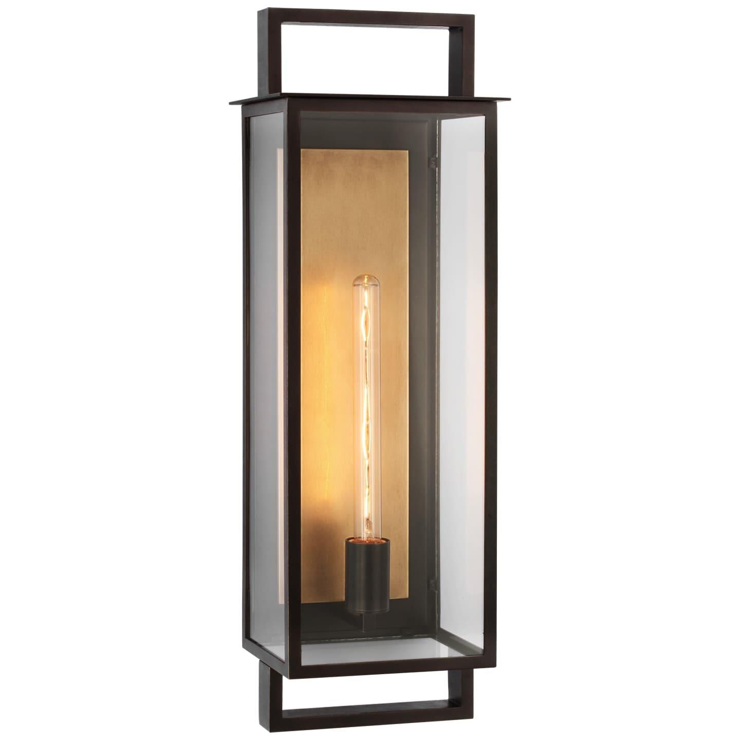 Visual Comfort Signature Collection Ian K. Fowler Halle 26 Inch Tall LED Outdoor Wall Light