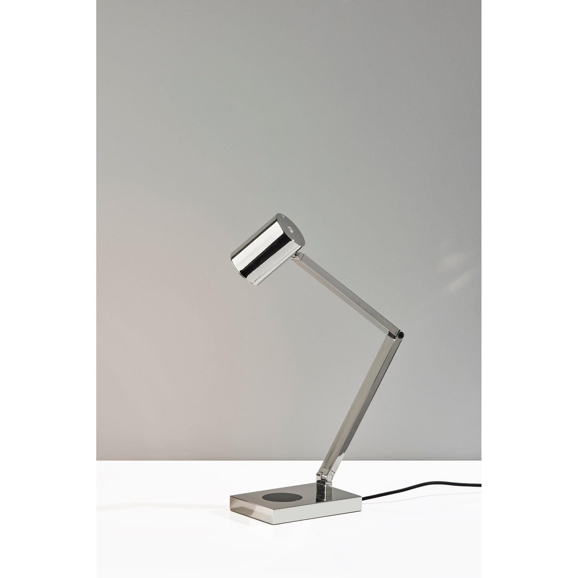 Shown in Polished Nickel finish and Polished Nickel shade