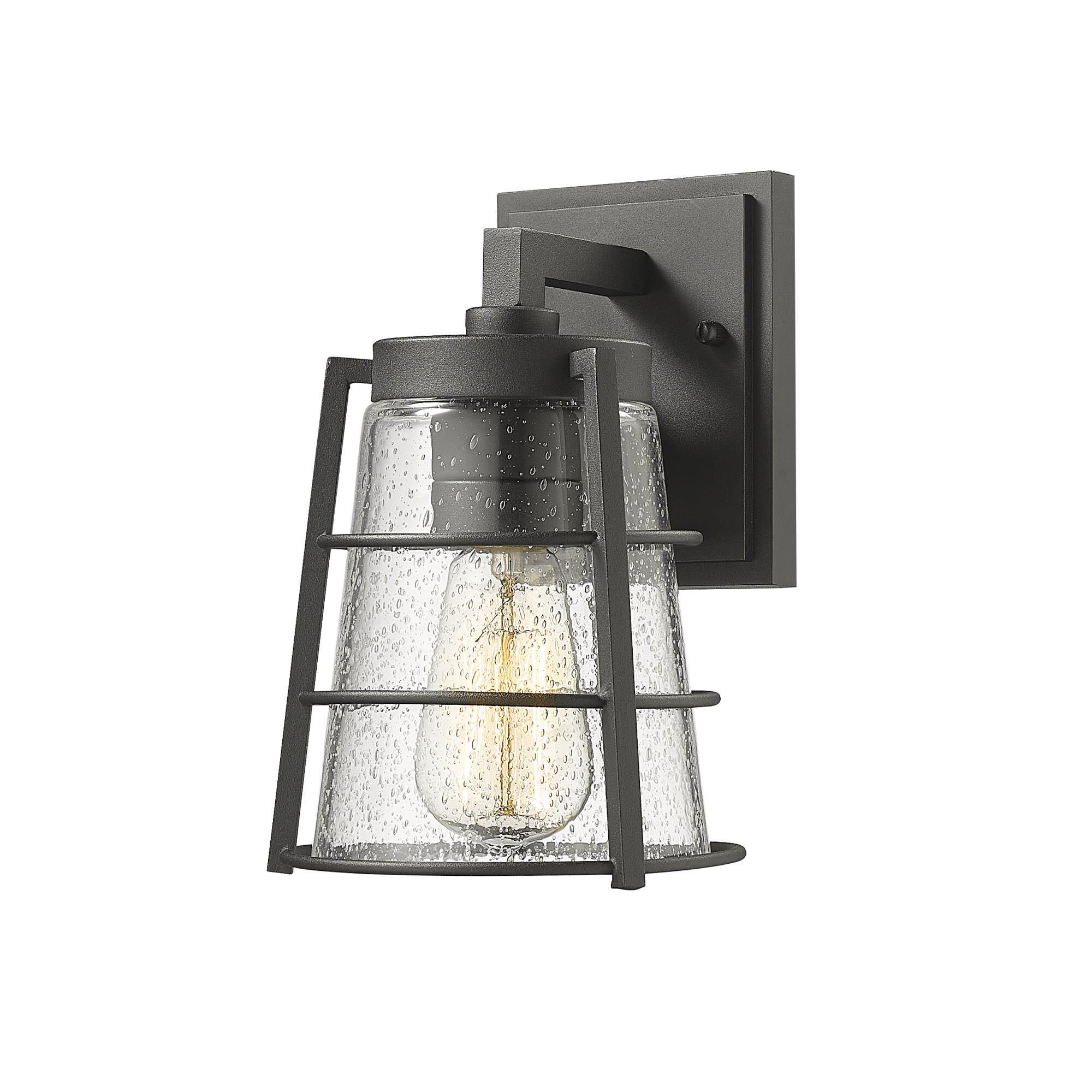 Z-Lite Helix 9 Inch Tall Outdoor Wall Light