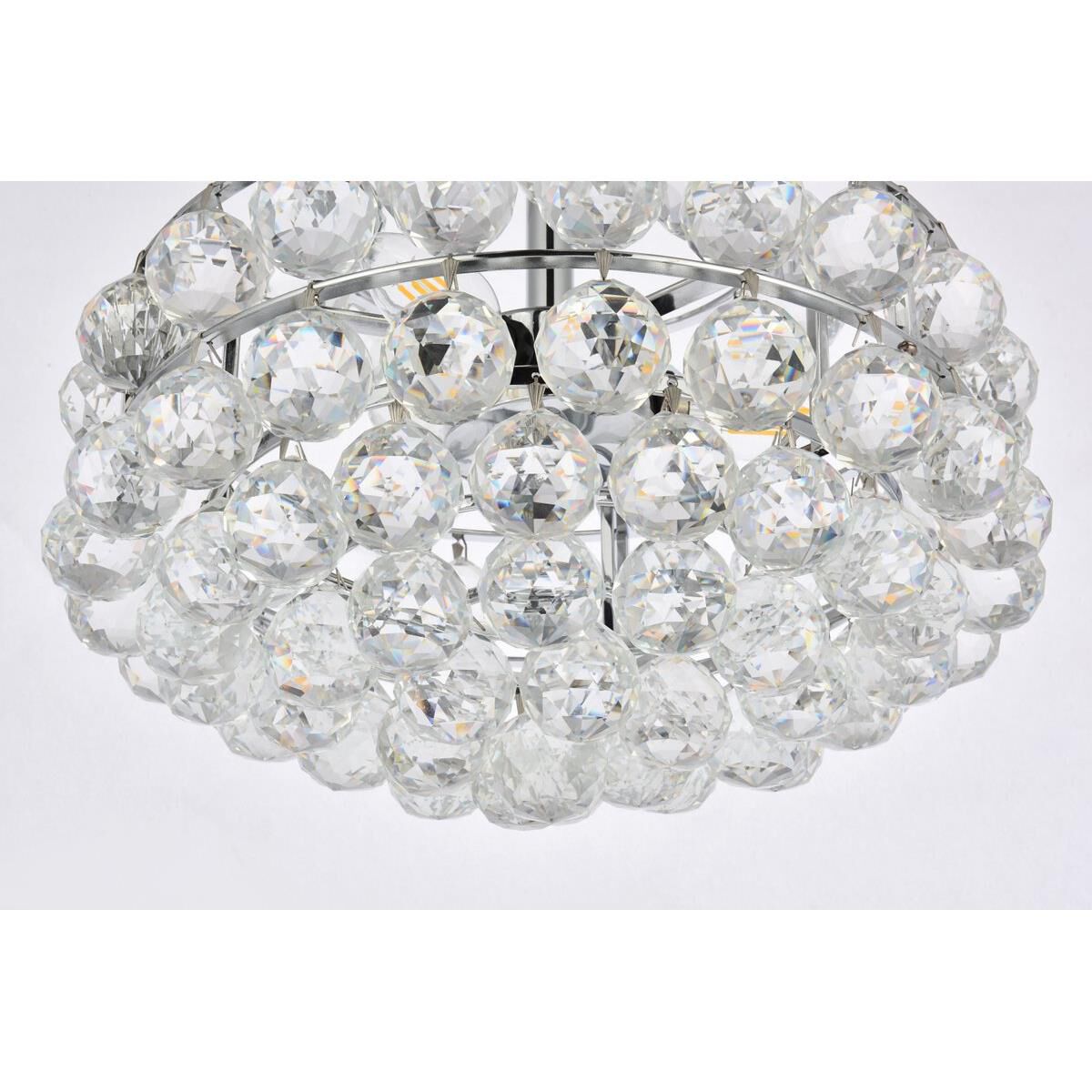 Shown in Chrome finish and Royal Cut Clear crystal