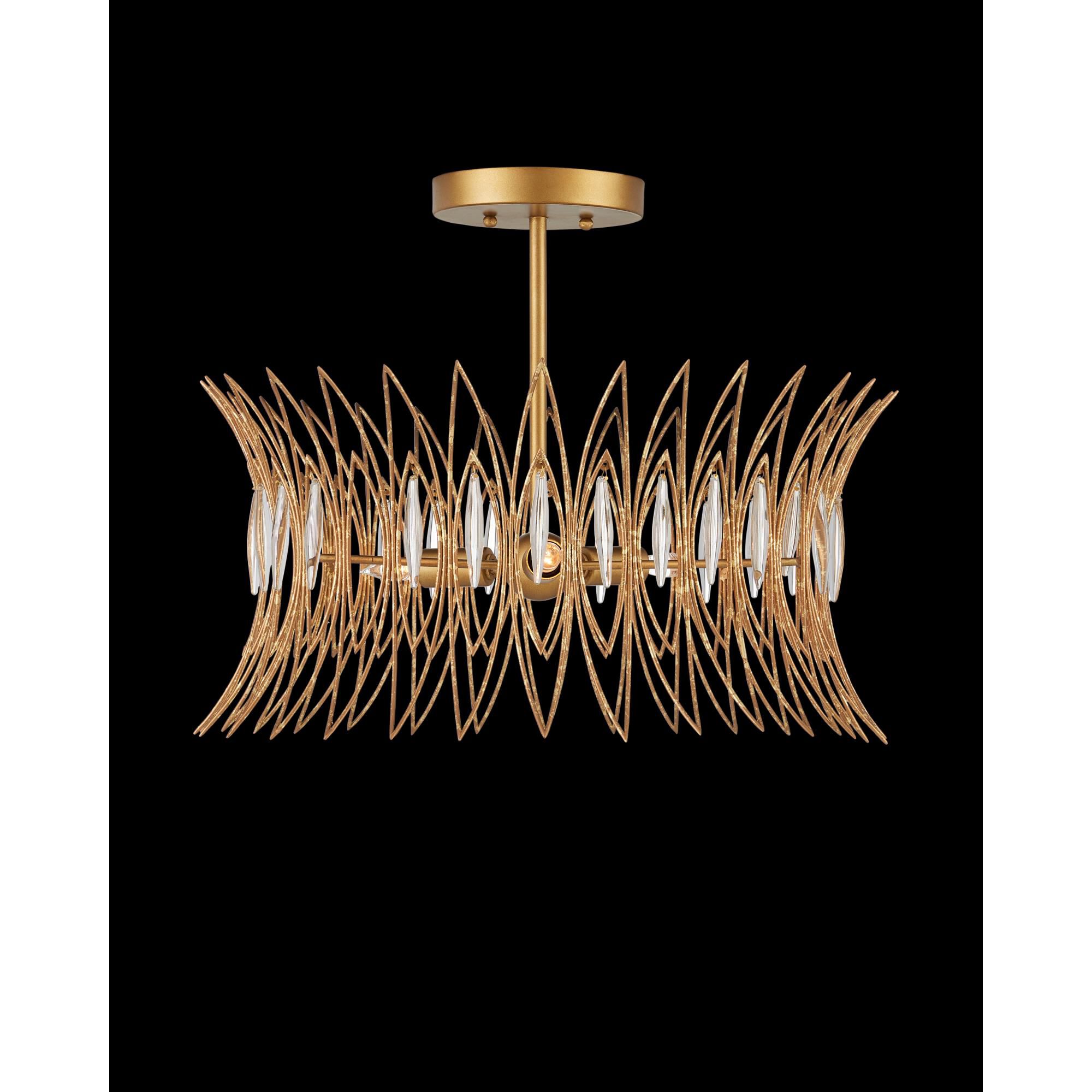 Shown in Clear and Luxor Gold finish