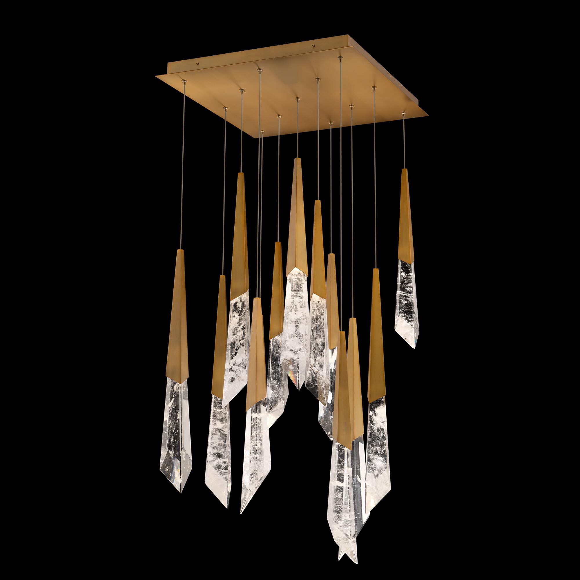 Solitude Multi Light Pendant by Schonbek Beyond