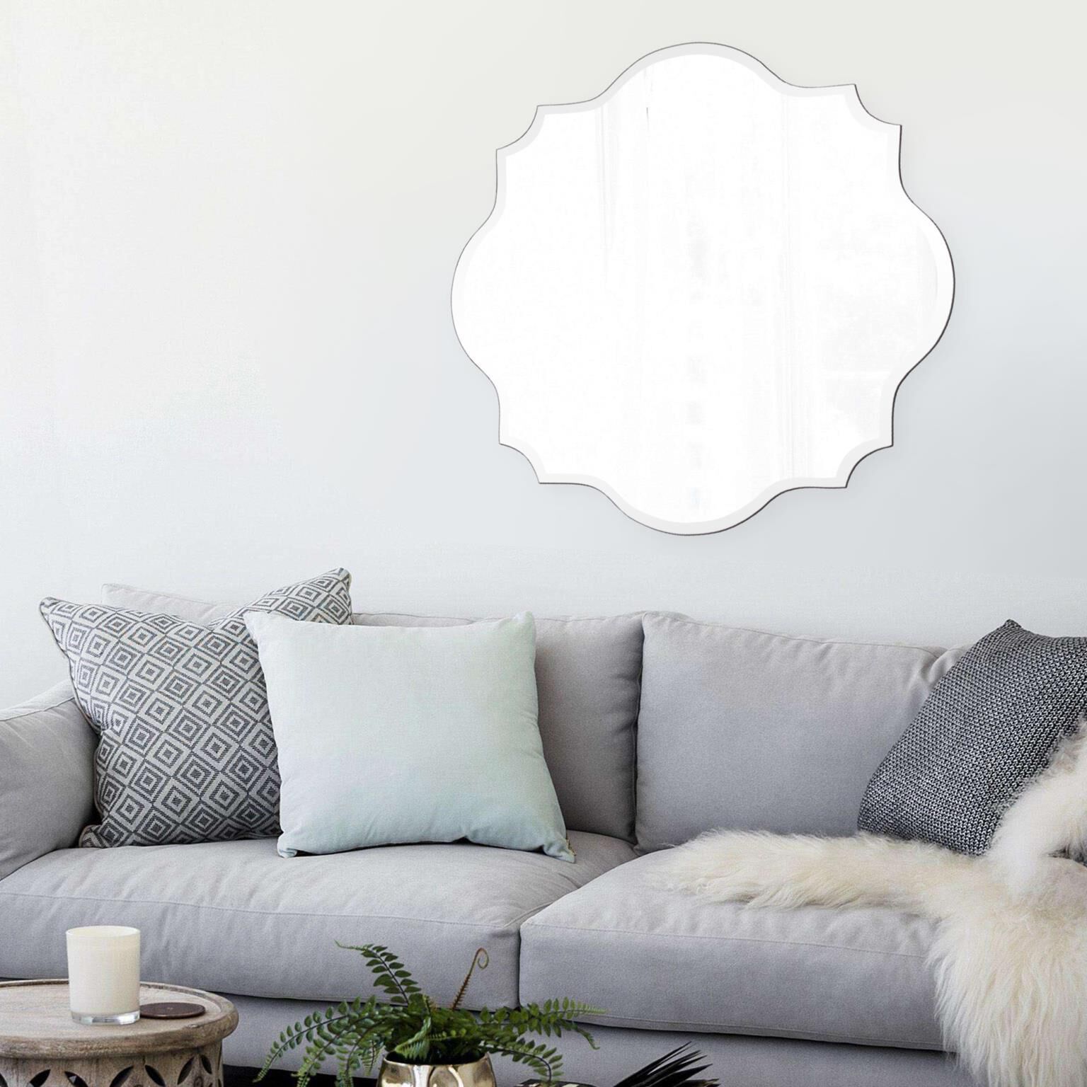 Frameless Decorative Mirrors by Howard Elliott Collection