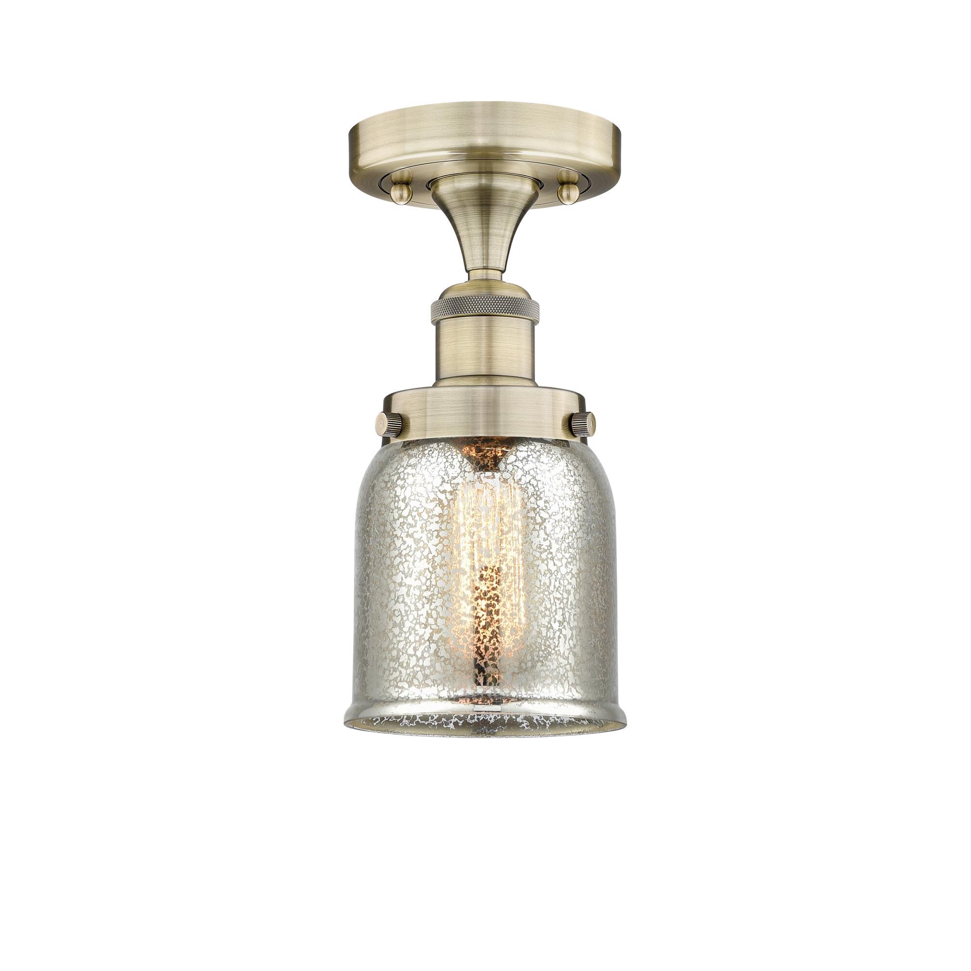Shown in Antique Brass finish and Silver Plated Mercury glass