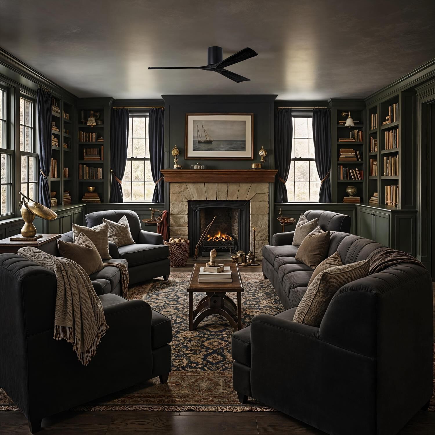 Irene 60 Inch Flush Mount Fan by Matthews Fan Company