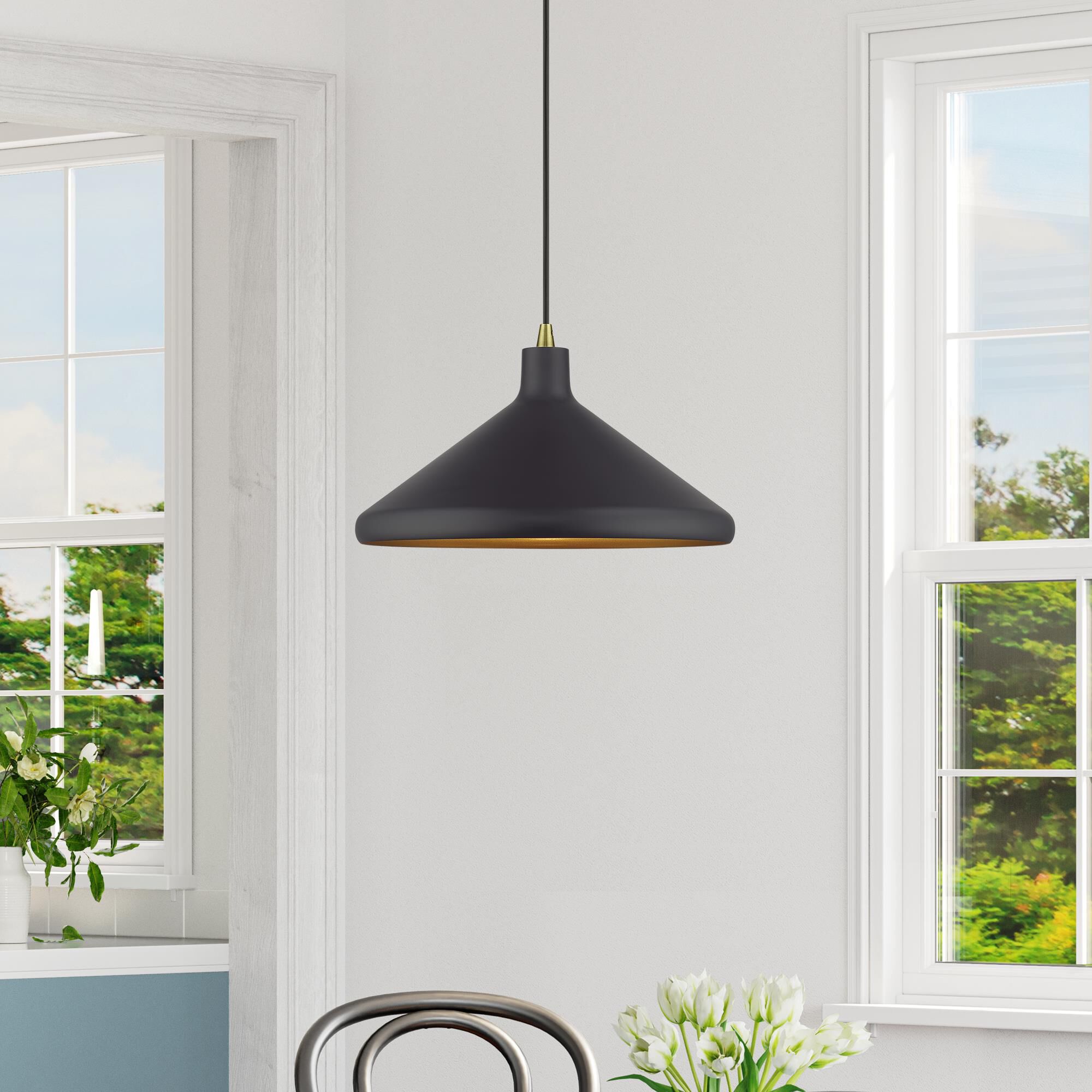 Geneva 15 Inch Large Pendant by Livex Lighting