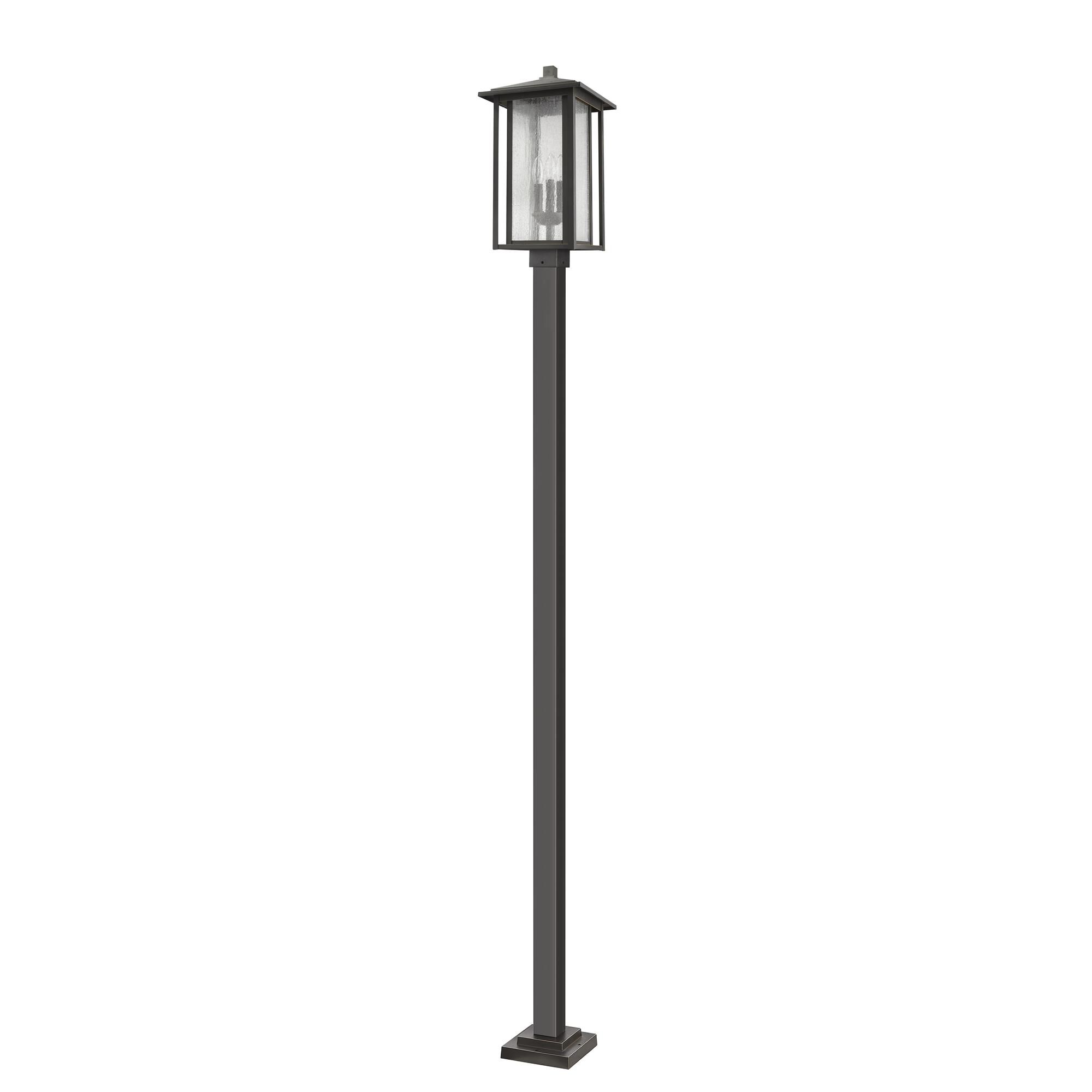 Aspen 116 Inch Tall 3 Light Outdoor Post Lamp by Z-Lite