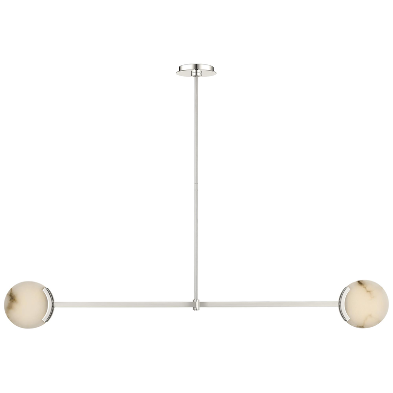 Kelly Wearstler Melange 63 Inch Linear Suspension Light by Visual Comfort Signature