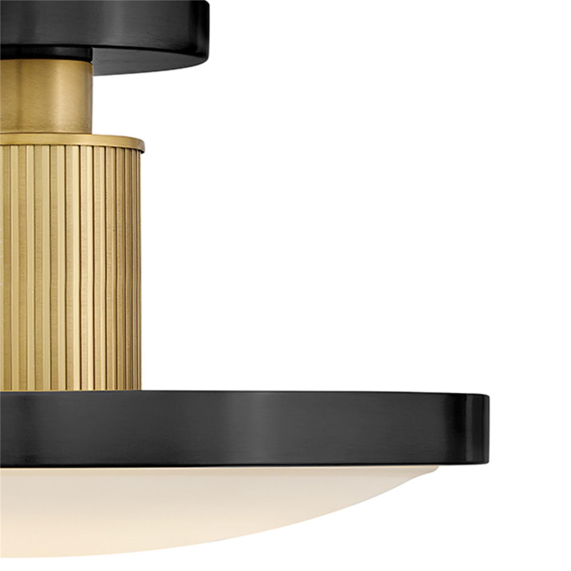 Kieran 14 Inch Semi Flush Mount,