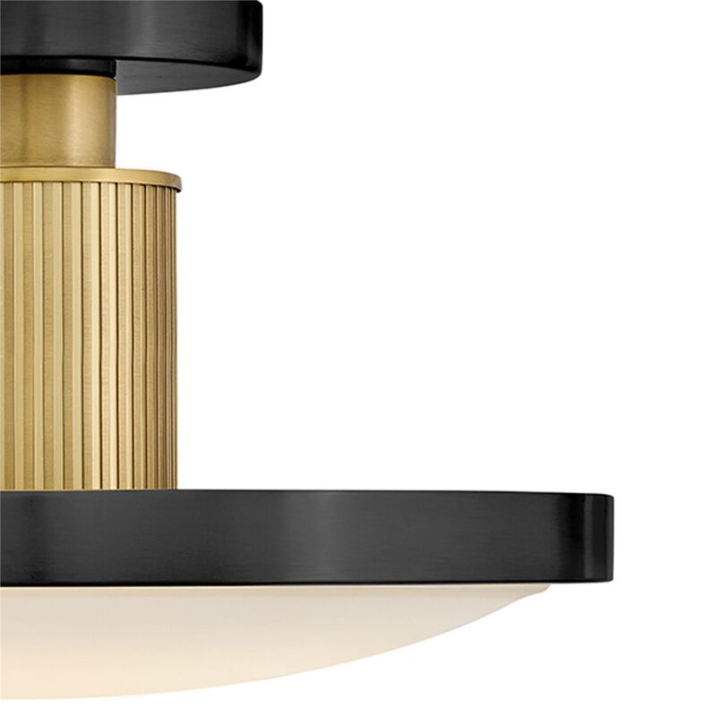 Kieran 14 Inch Semi Flush Mount by Hinkley