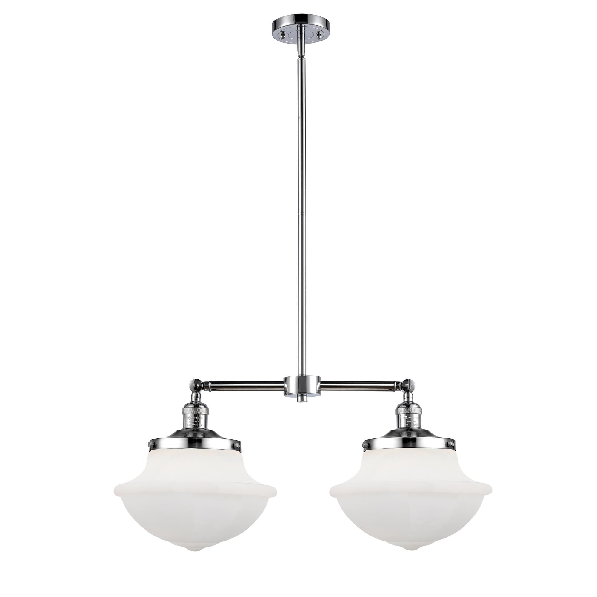 Shown in Polished Chrome finish and Schoolhouse glass and Glass shade