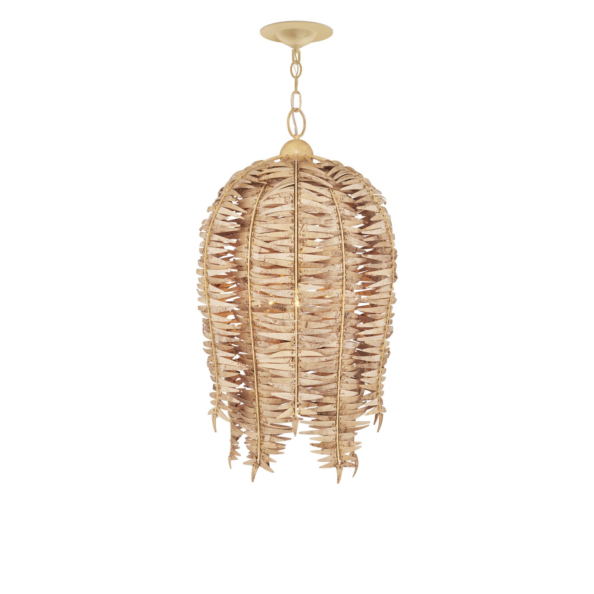 Tiptur 17 Inch Large Pendant by Currey and Company