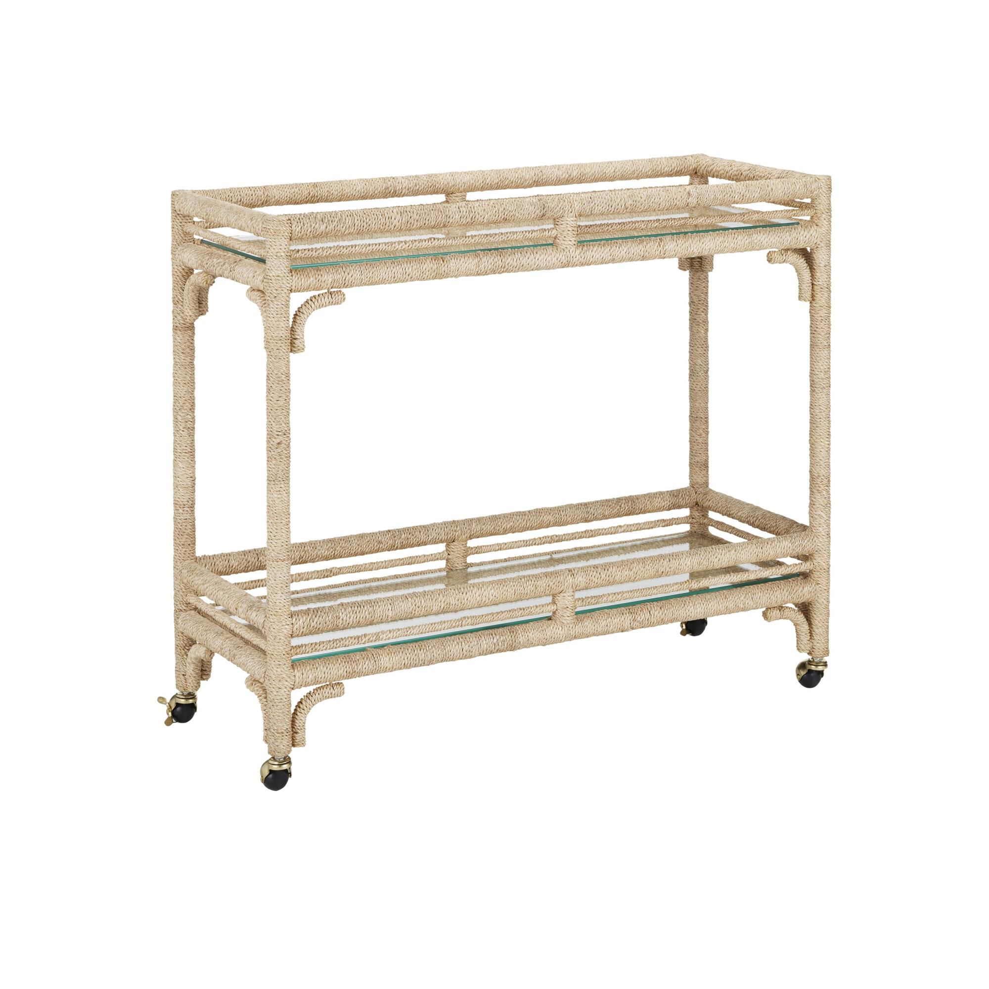 Olisa Bar Cart by Currey and Company