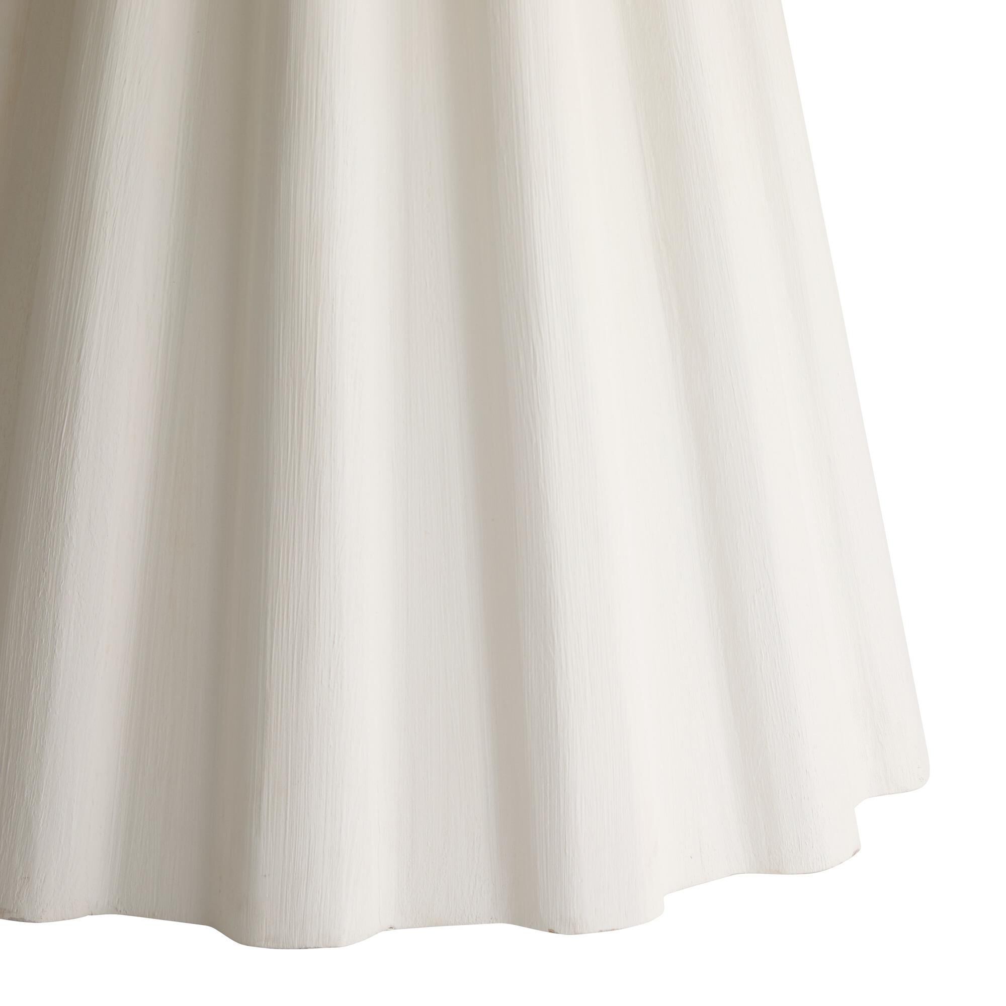 Shown in White finish