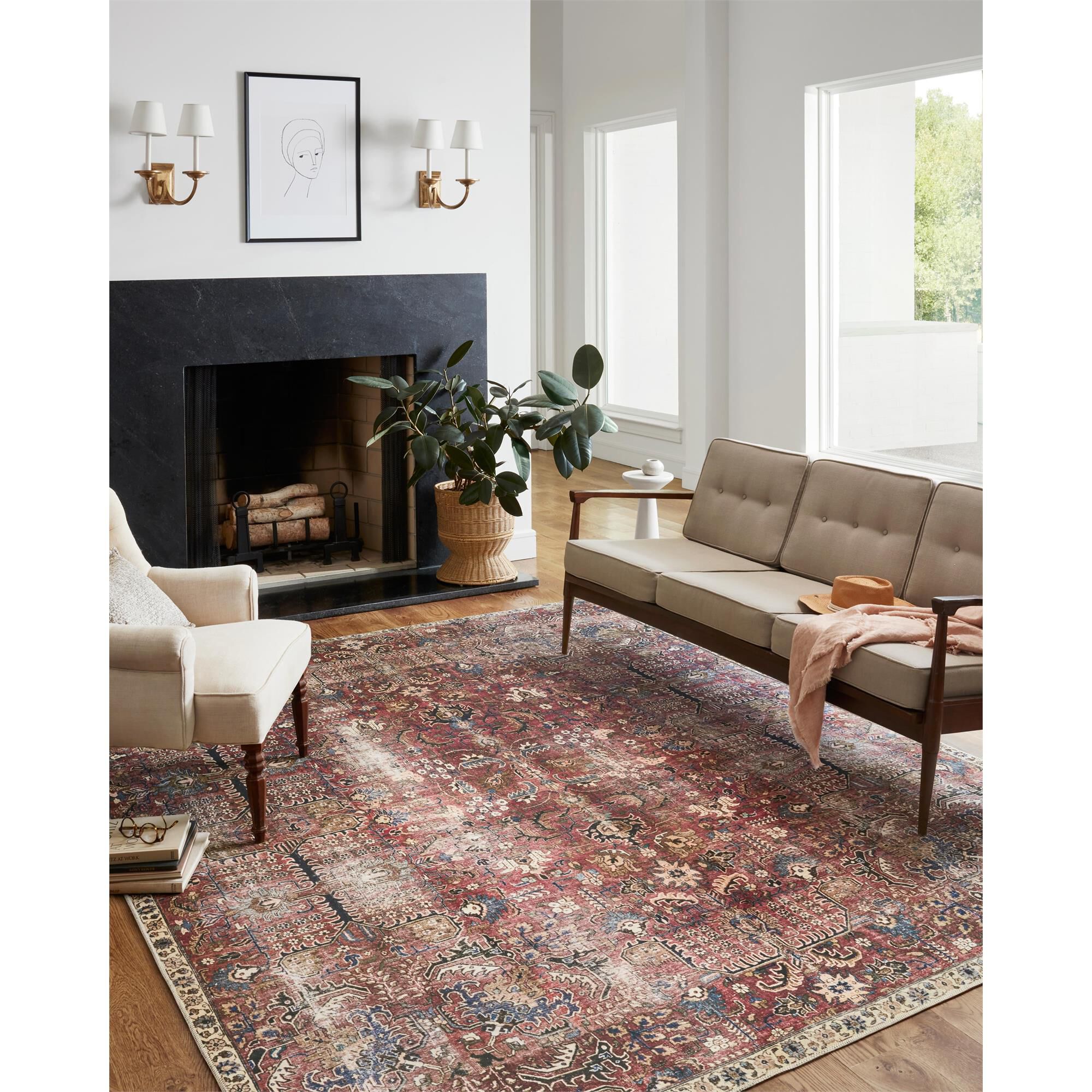 Chris Loves Julia x Loloi JULES Area Rug,