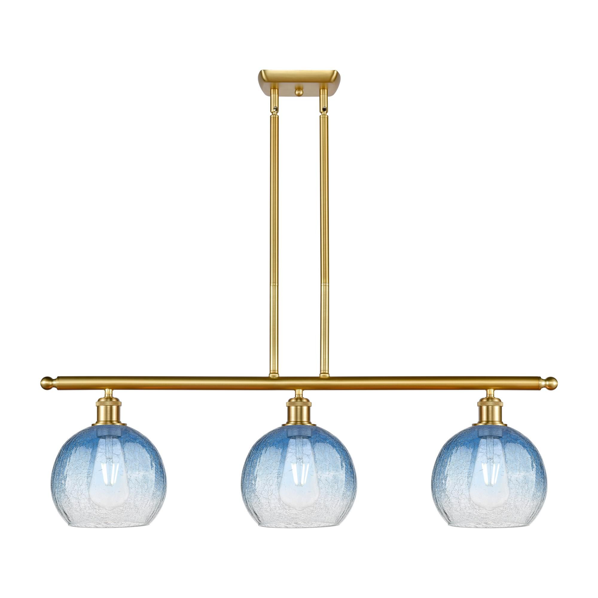 Bruno Marashlian Brookhaven Globe 36 Inch Linear Suspension Light by Innovations Lighting