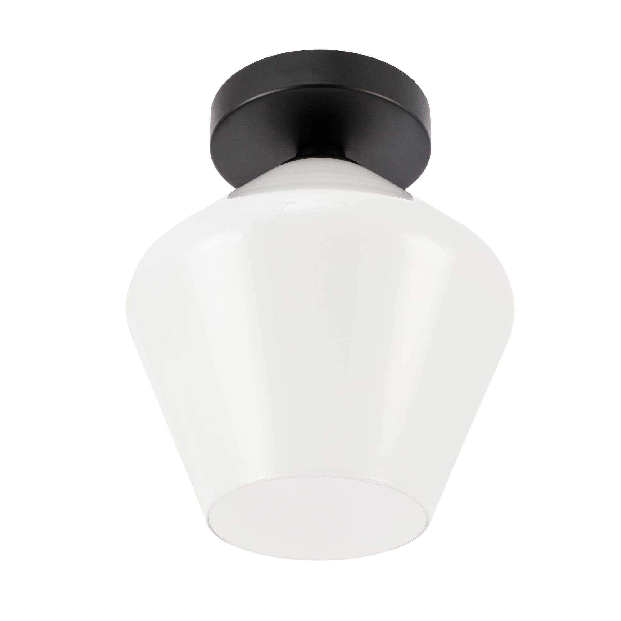 Gene 8 Inch Semi Flush Mount by Elegant Lighting
